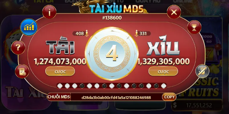 Tổng quan về trò chơi Tài Xỉu MD5
